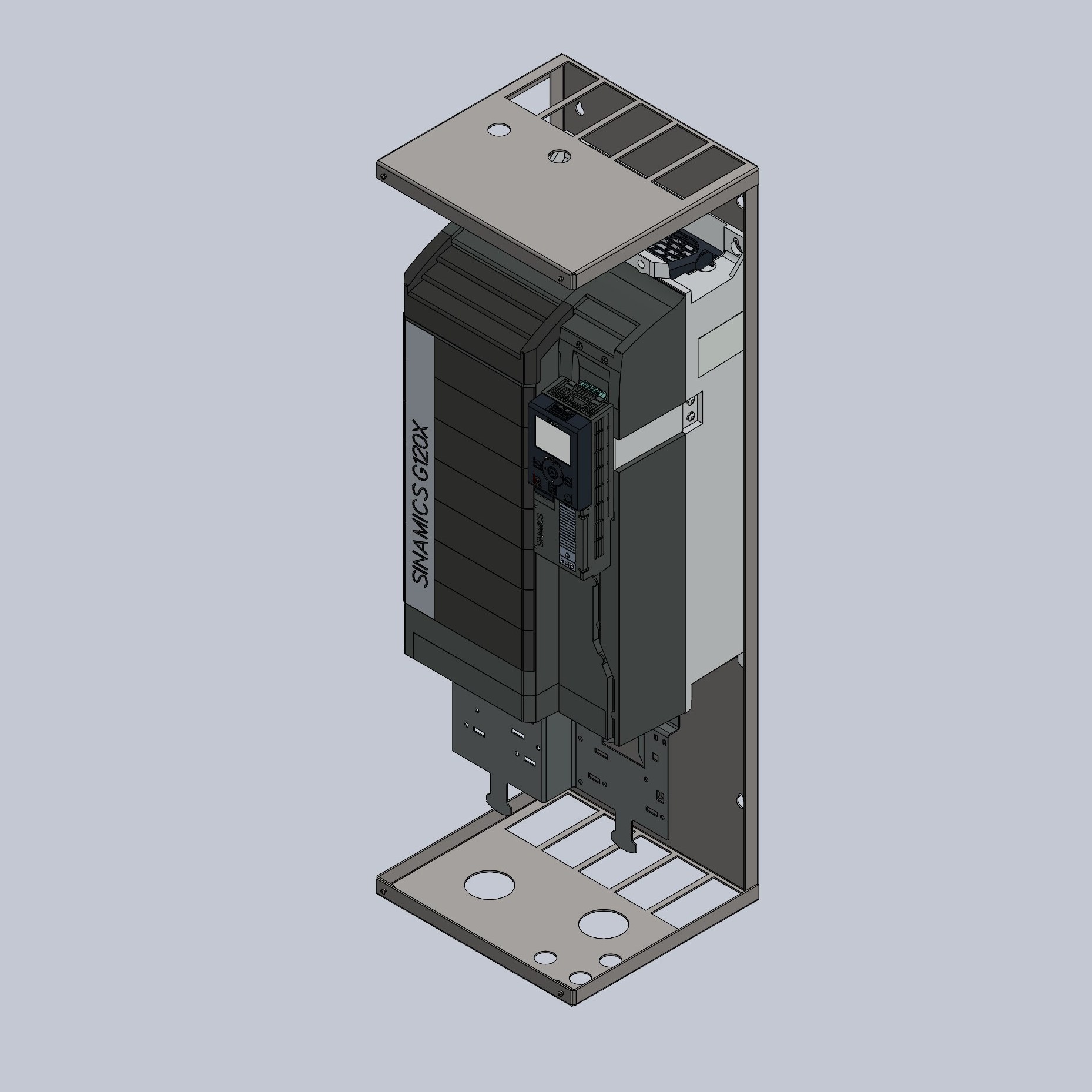 UL Type 1 kit for SINAMICS G120X FSE with drive installed