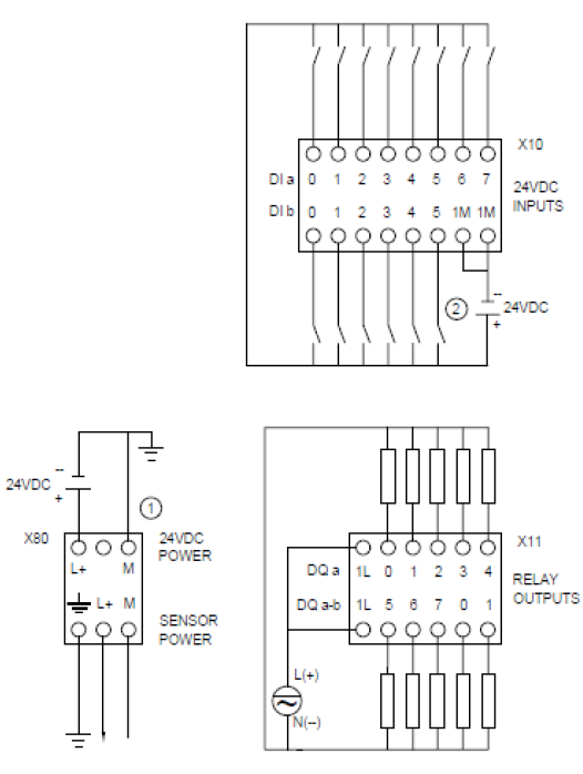 CPU 1214FC DC/DC/Relay wiring diagram