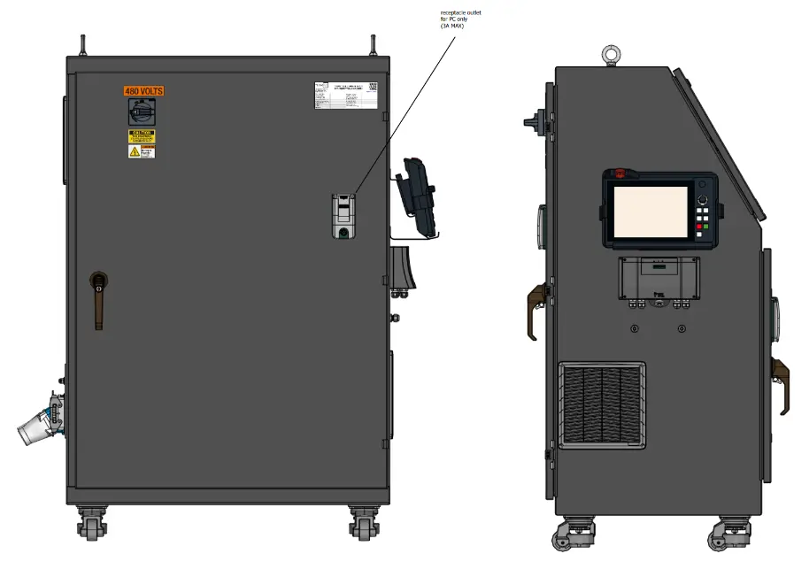 SINUMERIK Run MyRobot control cabinet