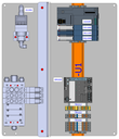 Subpanel component layout with device tags