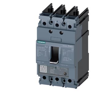 SENTRON 3VA51 Molded Case Circuit Breaker, 3-Pole, 50 A, 25 kA, TM230 FTAM Trip