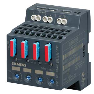 SITOP Select Diagnostics Module, 4-Channel, 24 V DC 40 A In, 4x 2-10 A Out, Selective Monitoring