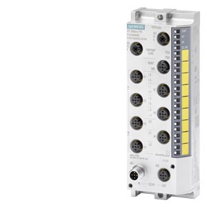 SIMATIC ET 200eco PN Fail-Safe I/O Module, F-DI 8x24VDC / F-DQ 3x24VDC 2A, M12, PROFIsafe