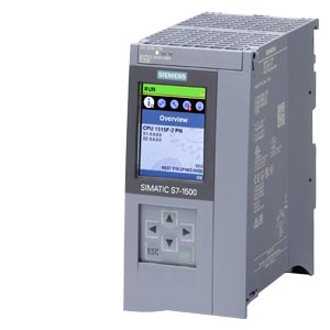 SIMATIC S7-1500 CPU 1515F-2 PN, Fail-Safe, 1.5MB Prog / 4.5MB Data