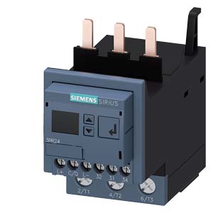 SIRIUS 3RR2 Current Monitoring Relay for IO-Link, Size S2, 8-80 A, 24 VDC, Screw, 1 CO