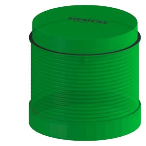 SIRIUS Signal Column Continuous Light Element, LED, 70mm, Green, 115V AC