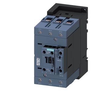 [3RT2045-1KB40] SIRIUS 3RT2 Power Contactor, Size S3, AC-3 80 A/37 kW, 1 NO+1 NC, 24 V DC, Screw Terminal