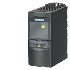 [6SE6420-2UC15-5AA1] MICROMASTER 420 Frequency Inverter, 0.55 kW, 200-240 V 1/3AC, Unfiltered, IP20