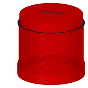 [8WD4440-5AB] SIRIUS Signal Column Continuous Light Element, LED, 70mm, Red, 115V AC